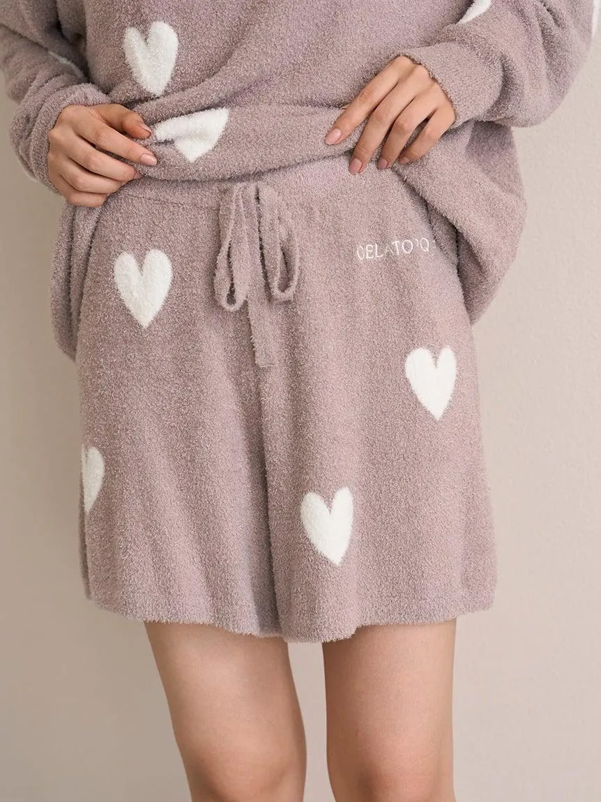 Warm Smoothie Heart Jacquard Shorts gallery 7