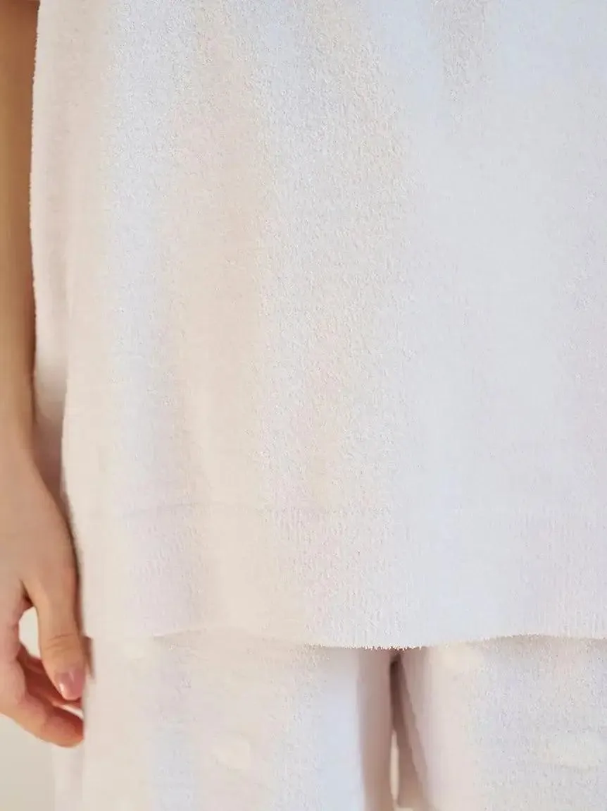 Women's Seal Jacquard Lounge Pullover & Shorts Set gallery 3